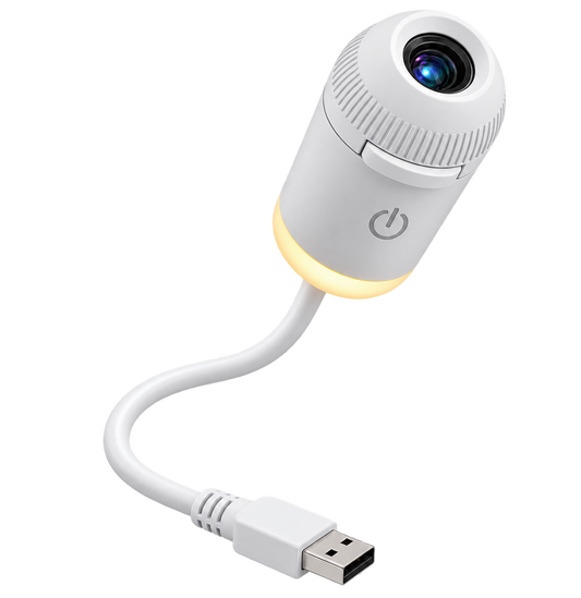 ZELUNIA – Mini Proyector de Estrellas USB