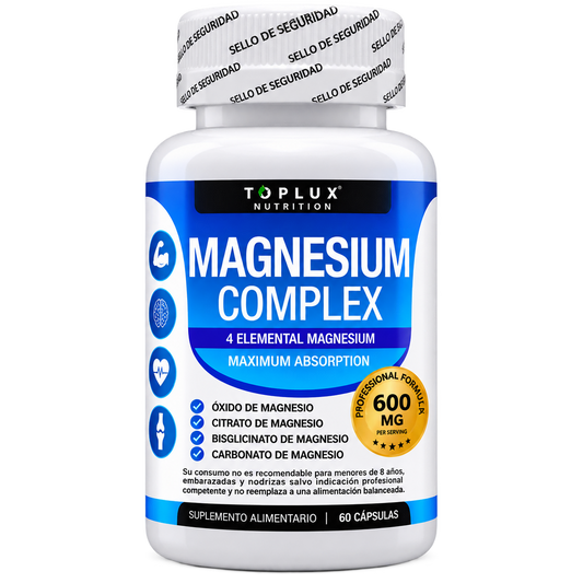 MAGNESIUM COMPLEX – 4 FUENTES DE MAGNESIO PARA UN BIENESTAR COMPLETO