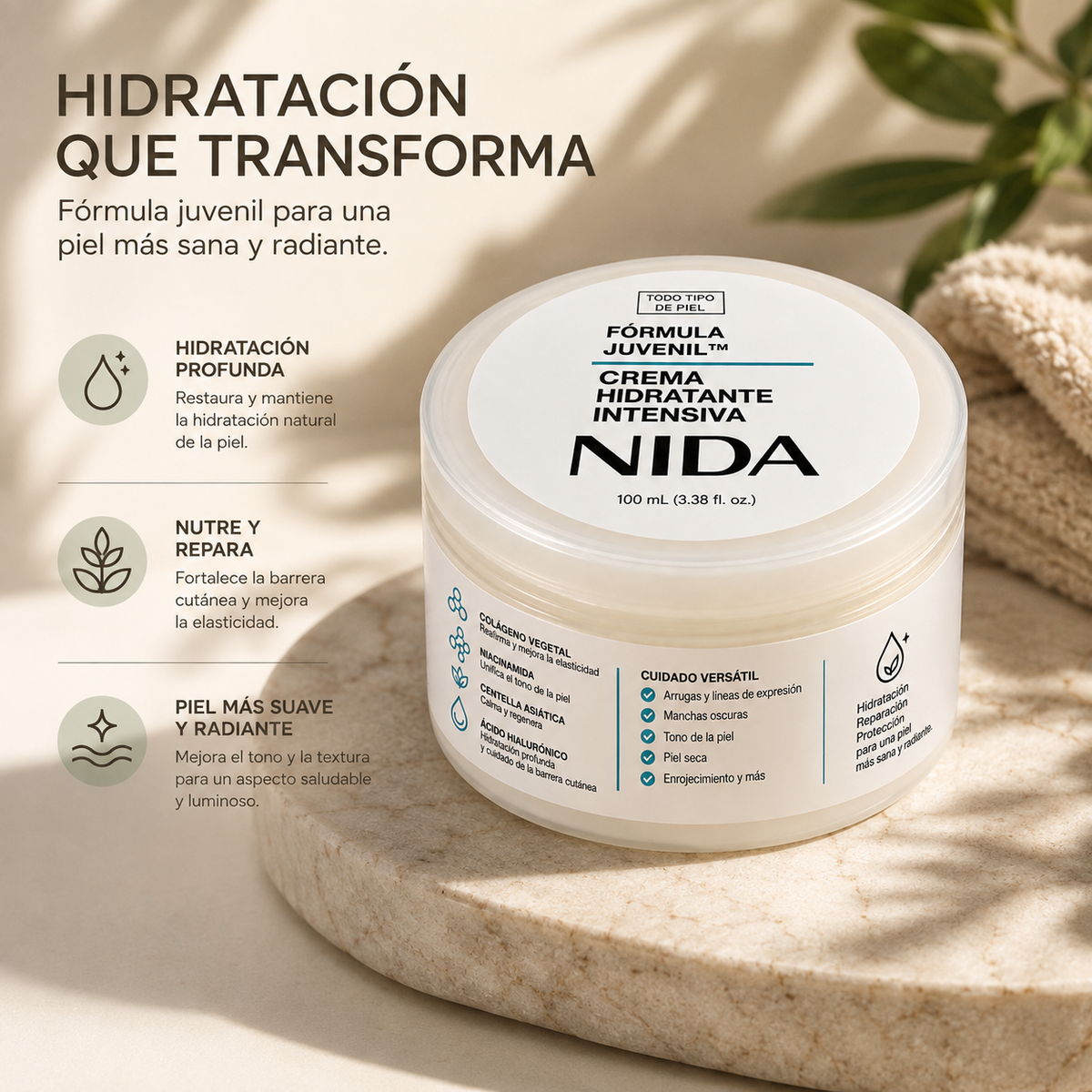 NIDA ULTIMATE MOISTURIZING CREAM – 100 ML