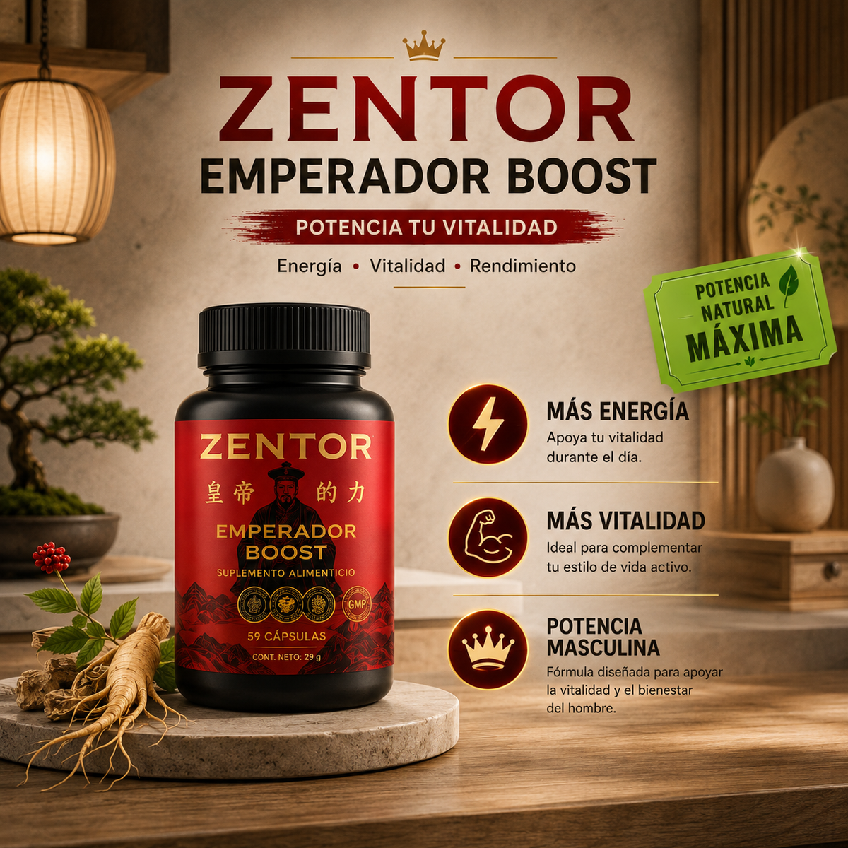 ZENTOR - EMPERADOR BOOST